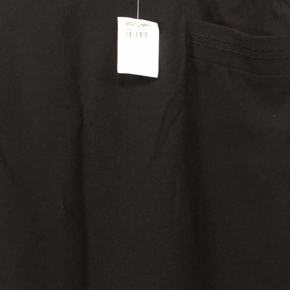 EL Corte Ingles Womens Plus Size 62  (Spain) XXL Solid Black Skirt - Picture 2 of 10